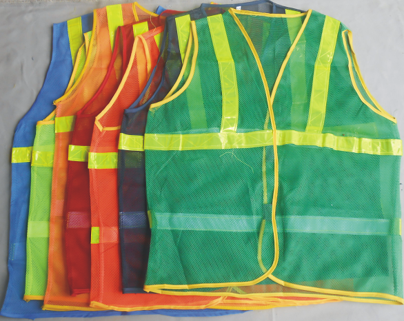 Áo lưới phản quang công trình các loại 