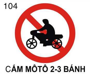 Biển báo giao thông 104