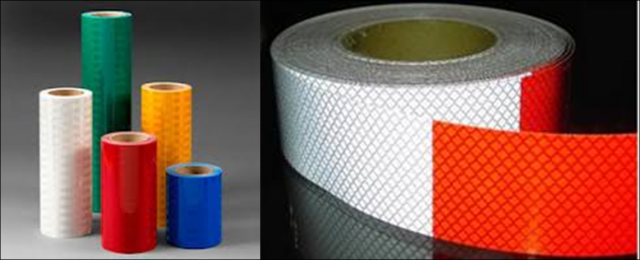 Cuộn phản quang dán thân xe