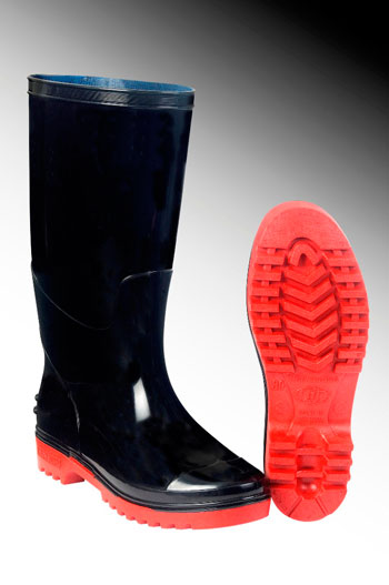 Ủng đi nước 2 màu dương đỏ