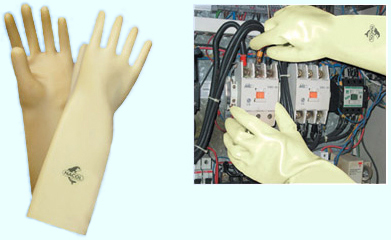 Găng tay cách điện trung thế 10KV