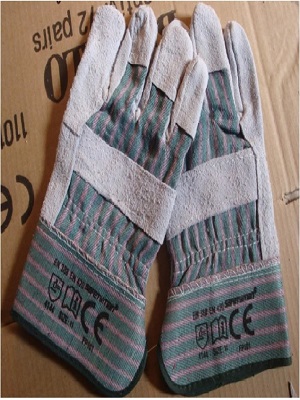 Găng tay da hàn tích ngắn safetyman