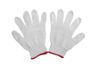 Găng tay len trắng ngà 40G