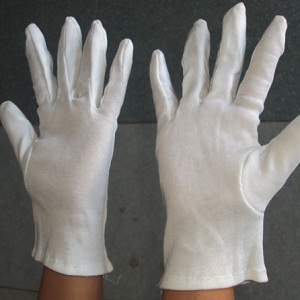 Găng tay thun trắng chống tĩnh điện