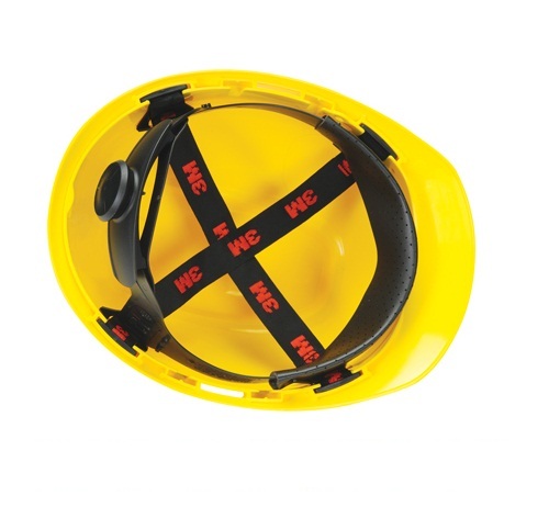 Nón bảo hộ lao động 3M màu vàng không vent