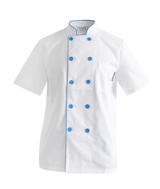 Áo bếp tay ngắn