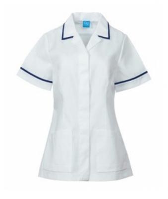 Áo blu bác sĩ tay ngắn