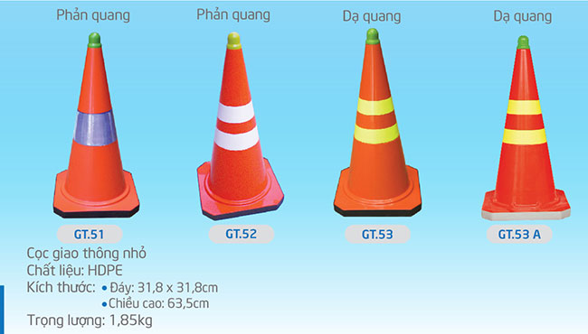 Chóp nón giao thông các loại