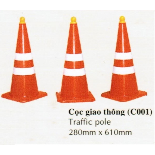 Chóp nhựa giao thông 2 phản quang GT52