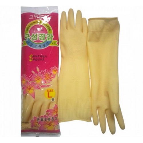 Găng tay cao su Hướng Dương loại ngắn